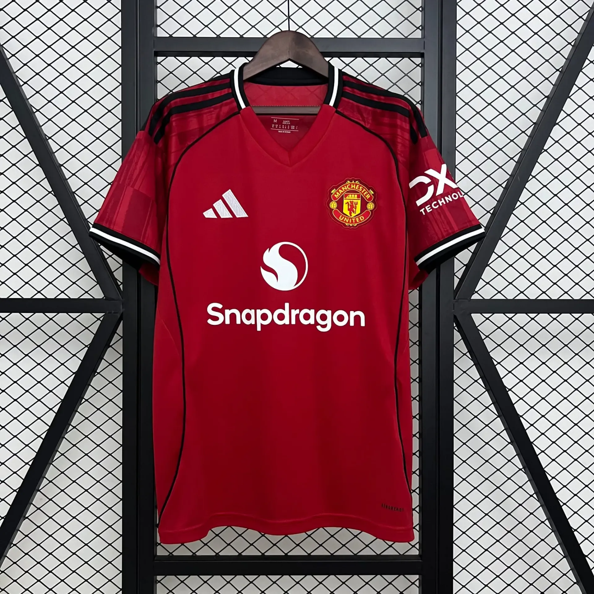 Manchester United 24/25 1ª Equipación (3XL, Champions, Fan Version, Nada)